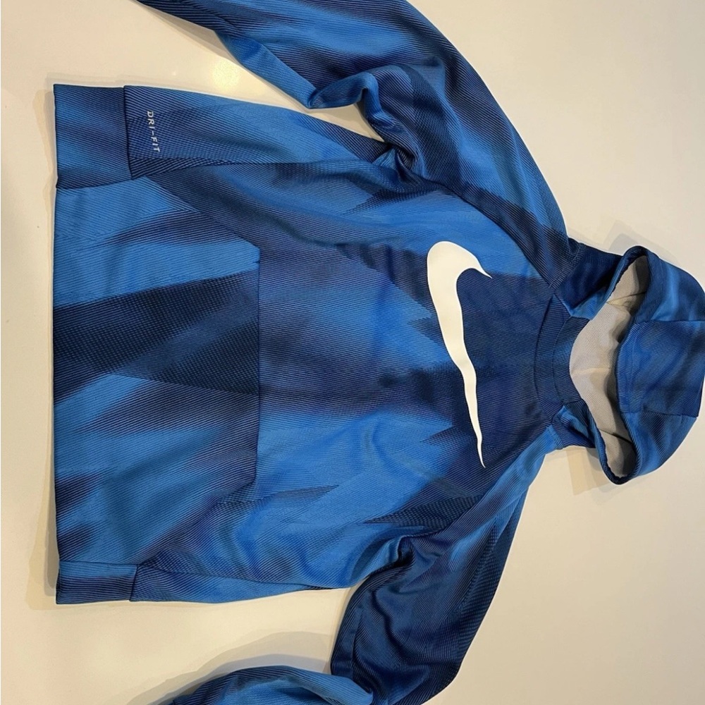 Nike Vibrant Blue Fleece Hoodie